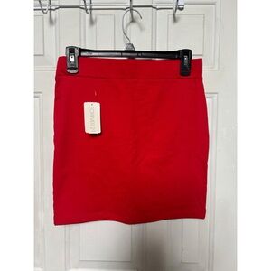 Forever 21 Scarlet Mini Skirt